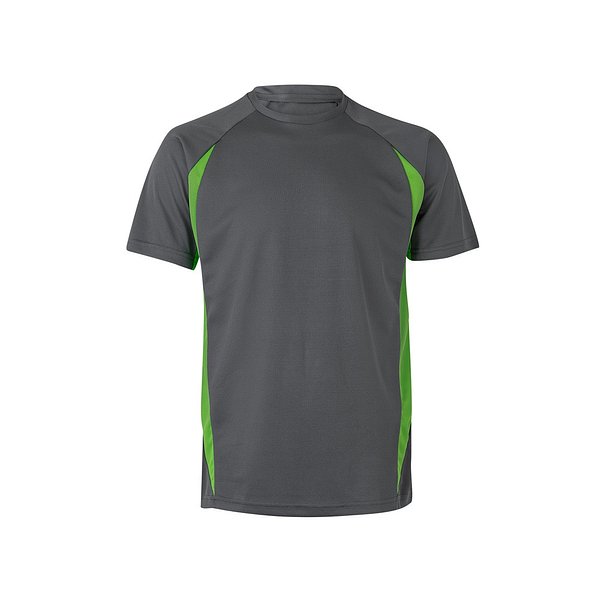 Zweifarbiges technisches T-Shirt mit Bird-Eye-Design (160 g/m²), aus Polyester (100%) Dumerix