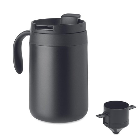 Doppelwandiger Becher & Filter Chasperi