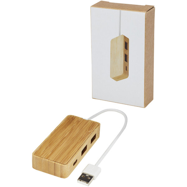 USB-Hub aus Bambus - Chlanicori