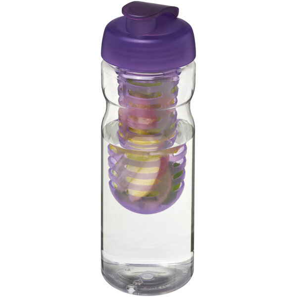 Base 650 ml Sportflasche mit Klappdeckel und Infusor - Tria