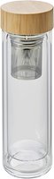 Trinkflasche Truiner | Glas | Bambusdeckel | 420 ml