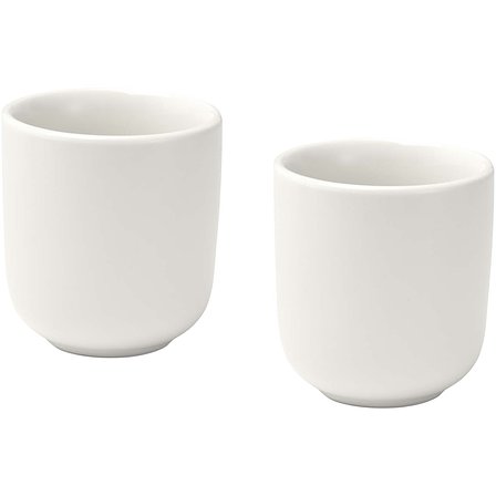 90 ml Keramik Espressotassen – 2er Set - Bisten