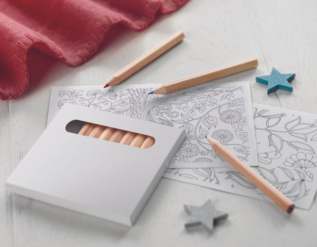 Mal-Set mit Buntstiften Fadivan