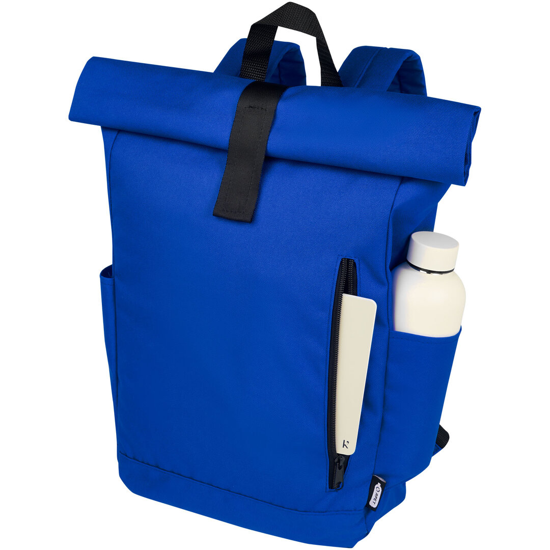 15,6" GRS RPET Roll-Top Rucksack 18 L - Maschtian
