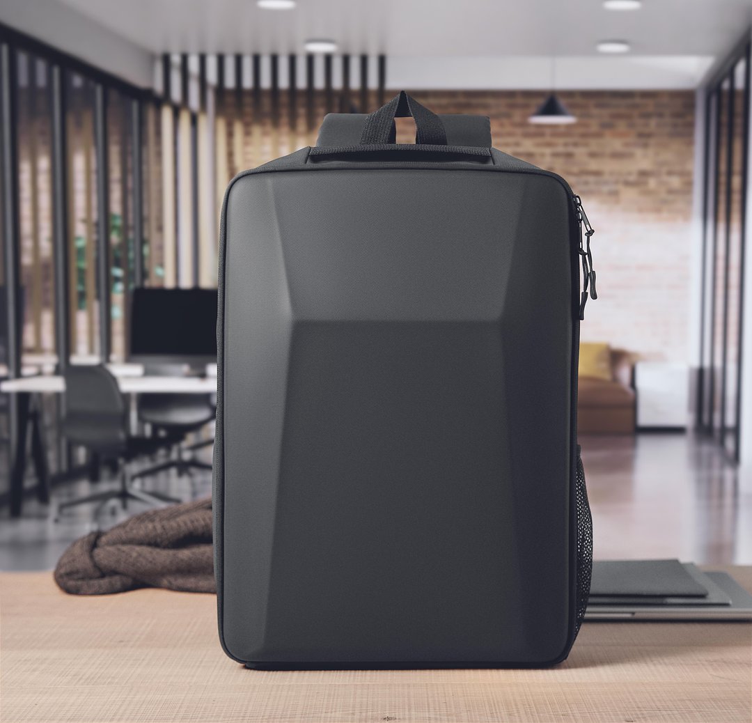 15" Hartschalen-RPET-Rucksack Mirio