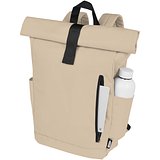 15,6" GRS RPET Roll-Top Rucksack 18 L - Maschtian