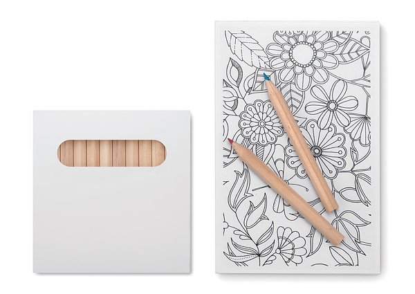 Mal-Set mit Buntstiften Fadivan