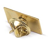 Metall Pin rechteckig 19x13mm Liuat