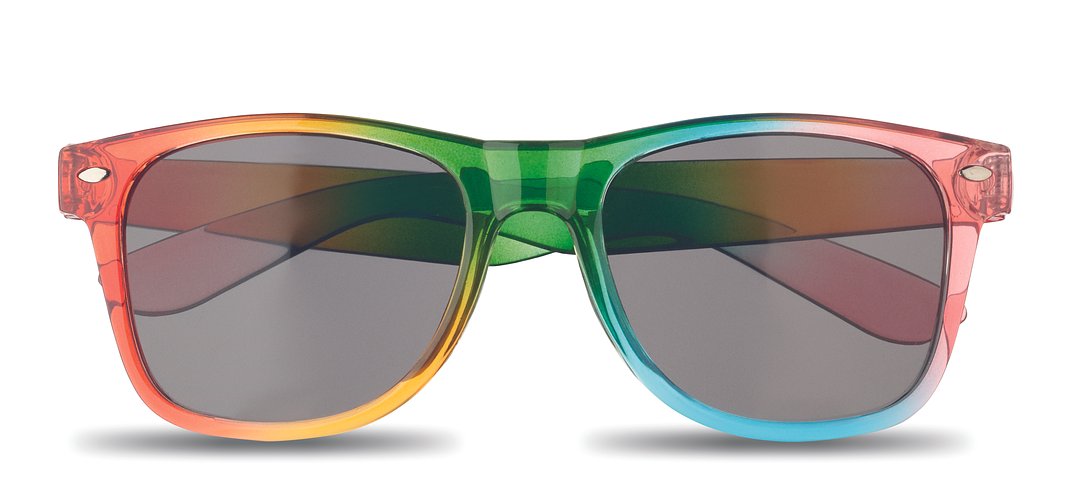 Regenbogen Sonnenbrille UV400 Lolly
