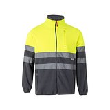 Zweifarbige Fleecejacke (280g/m²), aus Polyester (100%) Altiat
