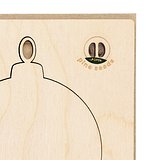 Ornament Weihnachtskarte Idrox