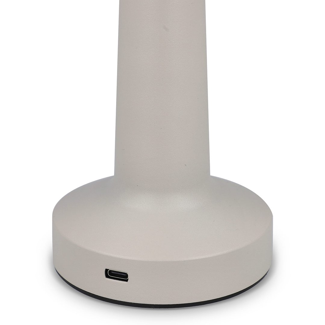 Lumo Tischleuchte mit 3 Lichtmodi und dimmbar Durg