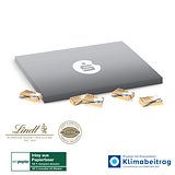 Adventskalender „Laptop“ Lindt Organic mit Lindt Schokotäfelchen
