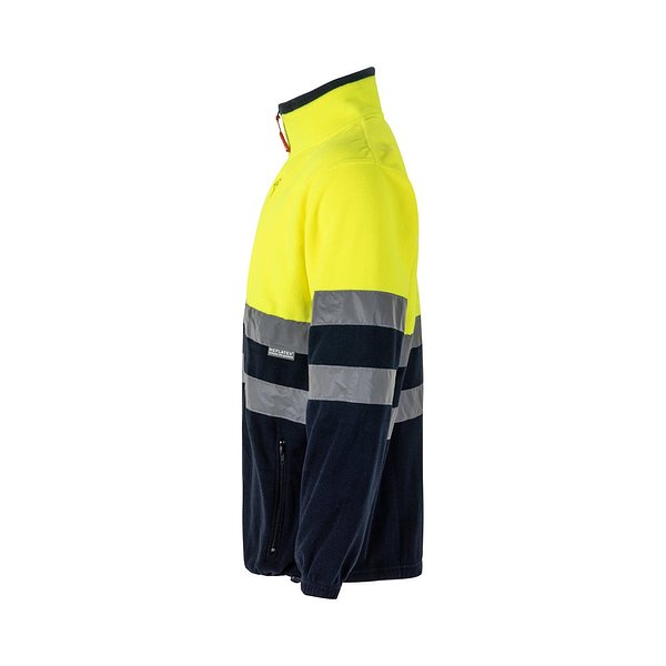 Zweifarbige Fleecejacke (280g/m²), aus Polyester (100%) Giulin