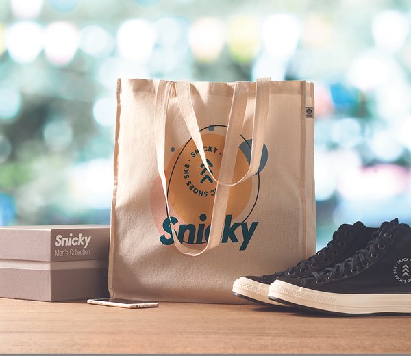 Einkaufstasche Organic Cotton Bistik