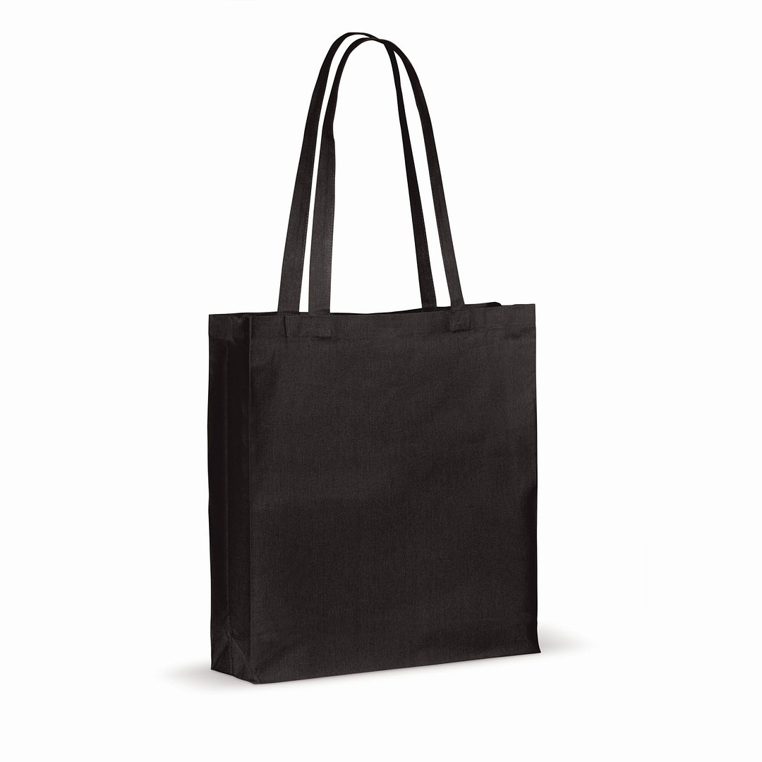 Tasche aus recycelter Baumwolle 140g/m² 38x10x42cm Loretto