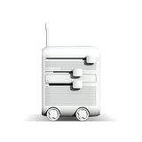 Luggie GaN Weltreise-Adapter-Trolley Orethla