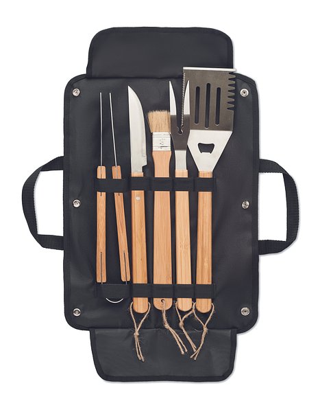 5teiliges BBQ-Werkzeug Bistep