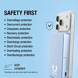 Kabellose Powerbank 10000 mAh kompatibel mit MagSafe Vinatin
