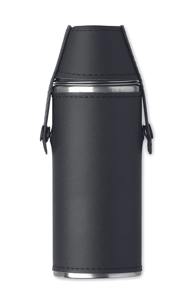 Flasche mit Schnapsbechern Dold