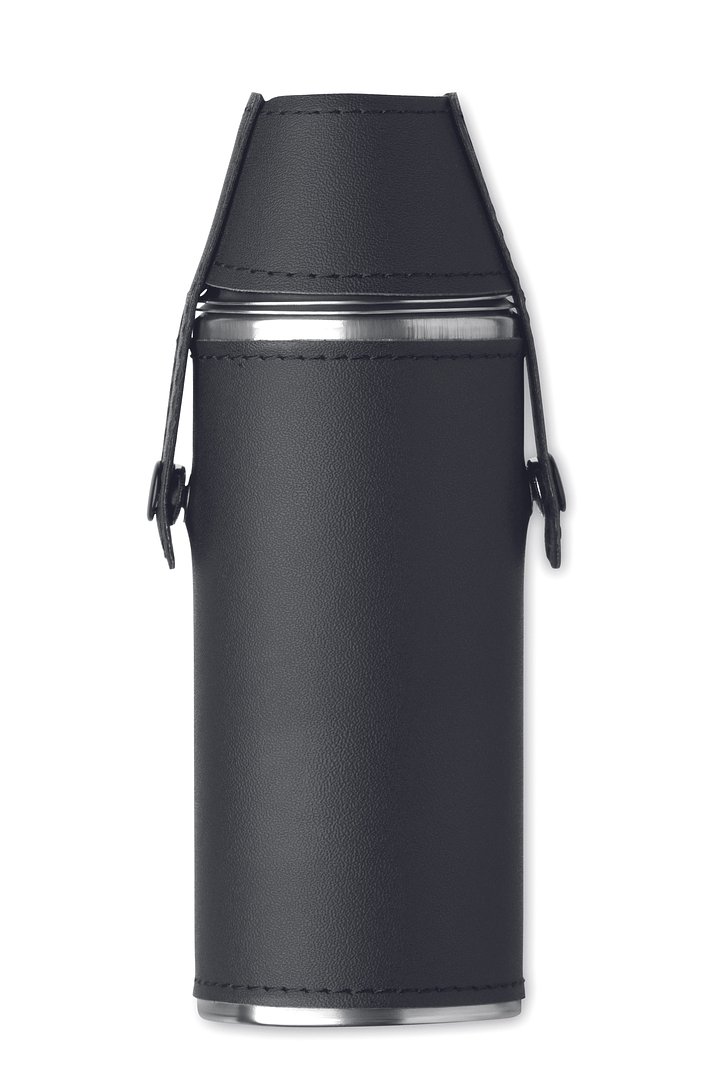 Flasche mit Schnapsbechern Dold