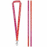 Gedrucktes Muster von SET Lanyard SUBLIMATION Long II (20 mm) mit 20-mm-Schnellverschlusskarabiner Uregulia