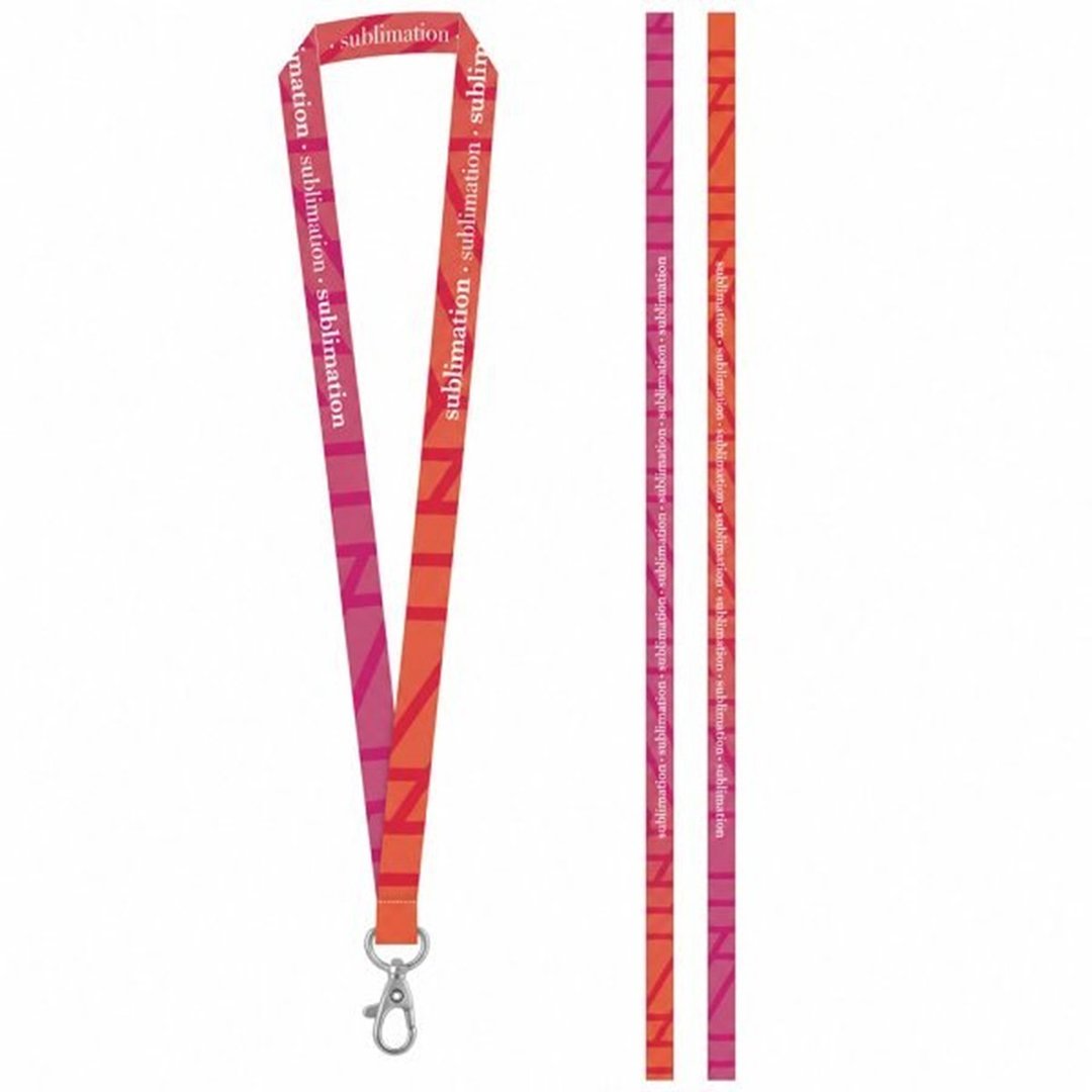 Gedrucktes Muster von SET Lanyard SUBLIMATION Long II (20 mm) mit 20-mm-Schnellverschlusskarabiner Uregulia