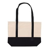 Strandtasche Baumwollsegeltuch OEKO-TEX® 280g/m² 42x10x30cm Lixali