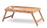 Klappbares Tablett aus Bambus Köbie