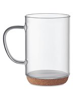 Glasbecher mit Kork 400ml Chang