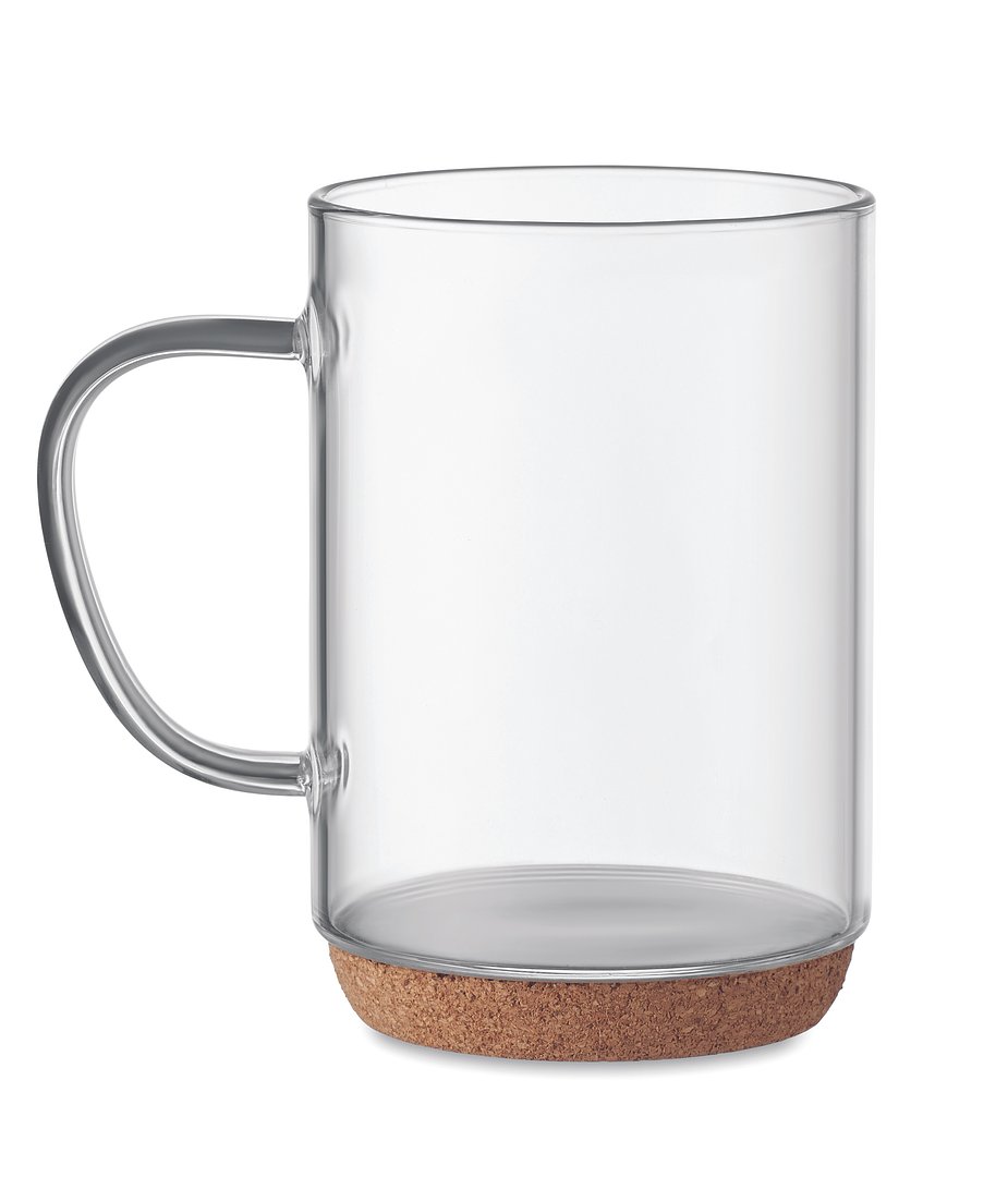 Glasbecher mit Kork 400ml Chang