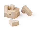 Würfelpuzzle aus Holz Bethole