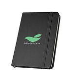 A5 Notizbuch mit festem Einband aus PU (35% recycelt) mit linierten Seiten Giuseht