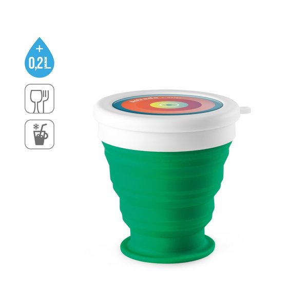 Faltbarer Reisebecher 250 ml Lolld
