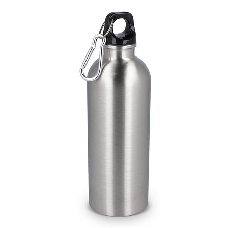 R-Edelstahl einwandige Flasche mit Karabiner 500 ml Nolfrina