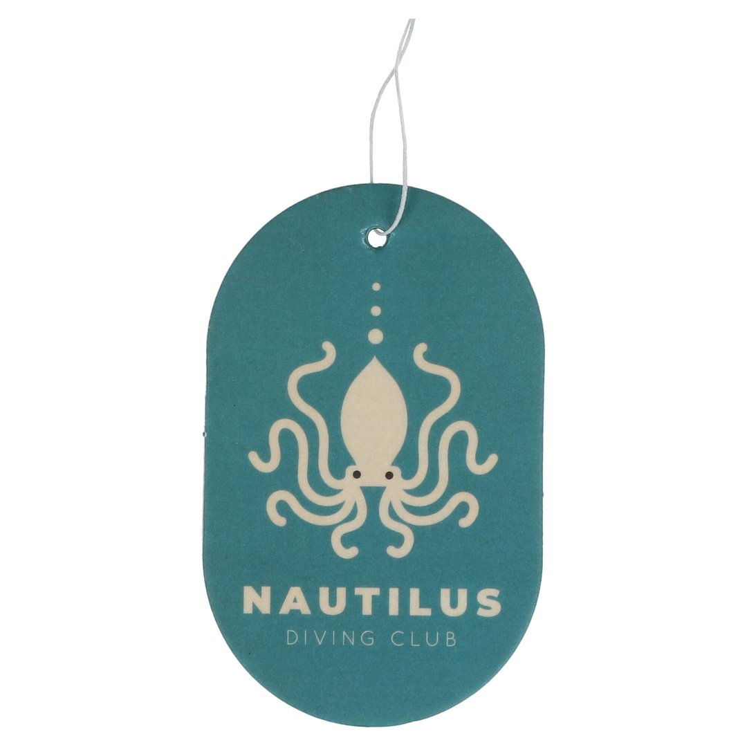 Auto-Lufterfrischer oval mit ozeanfrischem Duft Frillan