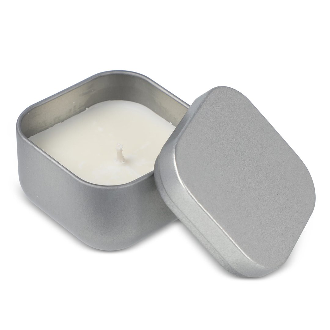 Ananda Duftkerze auf pflanzlicher Basis in recycelter Dose Rudico