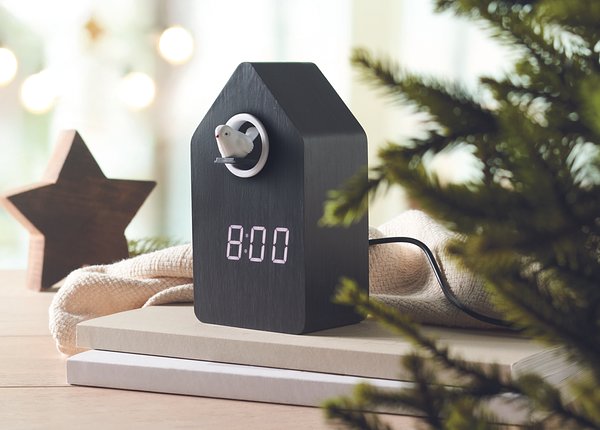 Kuckucksuhr mit Kuckuck MDF Ruinandin