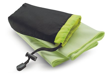 Sporthandtuch in Nylonbeutel Adicha