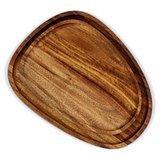 2er-Pack Holztabletts in Bioform Benescia