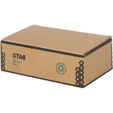 8-in-1 Schraubenzieher-Set aus recyceltem RCS Kunststoff mit Taschenlampe - Nelyco