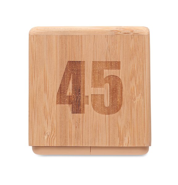 Zeitwürfel Bambus Fendri