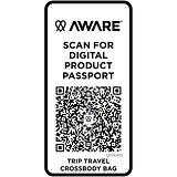 Aware™ Recycelte Reisetasche mit Schultergurt 1 L - Corschan