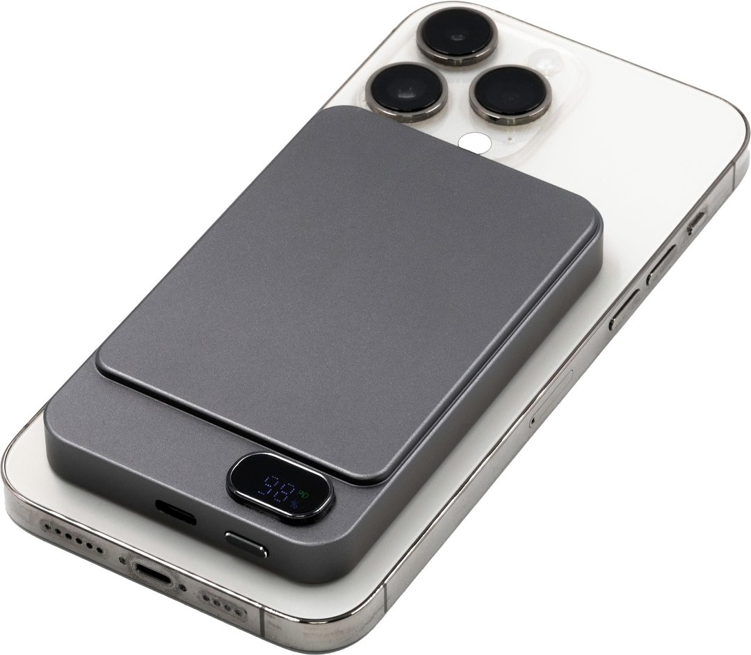 Powerwave 5000 kabellose Powerbank Grin