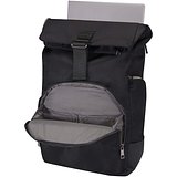 15" Rolltop-Rucksack aus recyceltem GRS-Material 18 L - Grilen