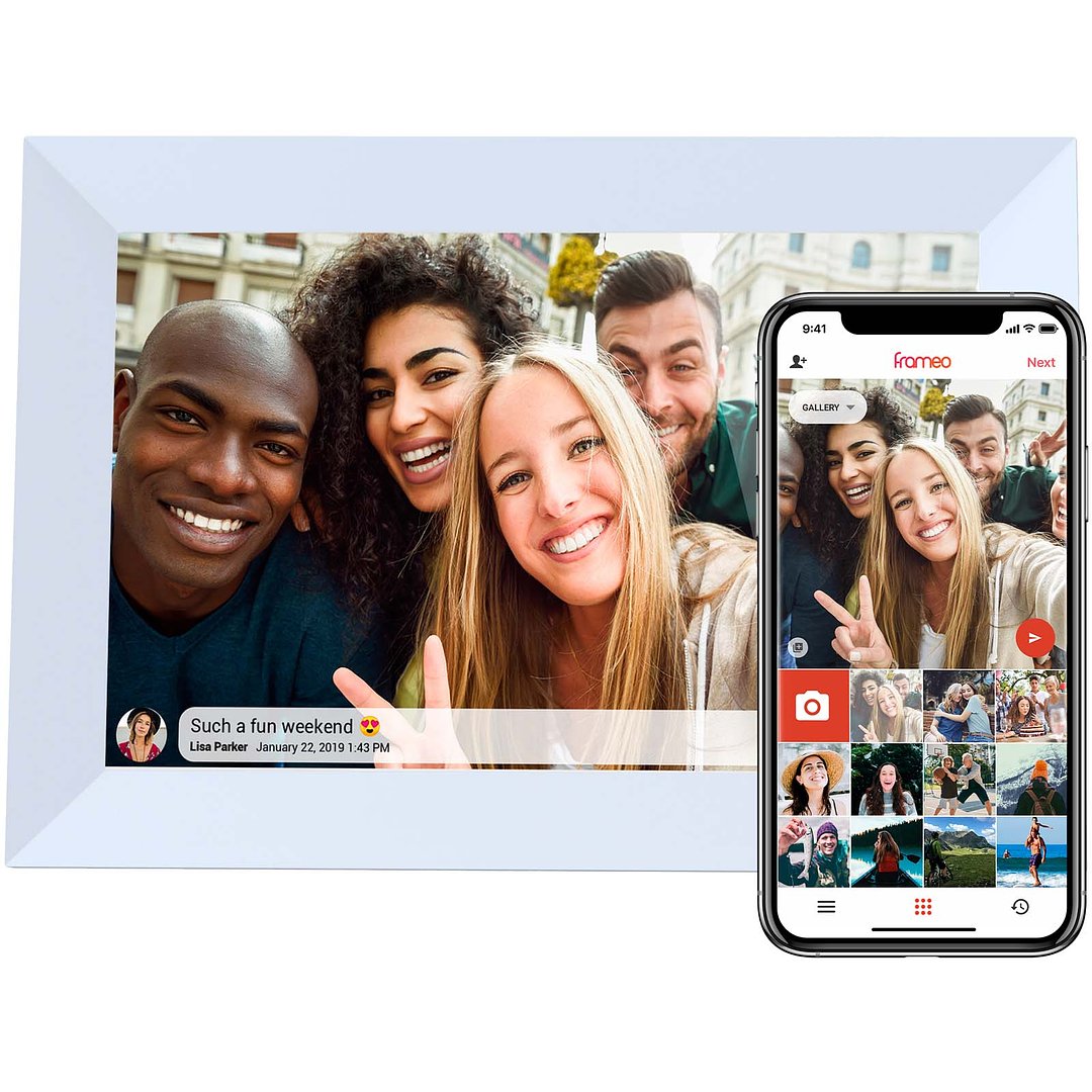 Prado 10" digitaler WLAN Fotorahmen - Gris