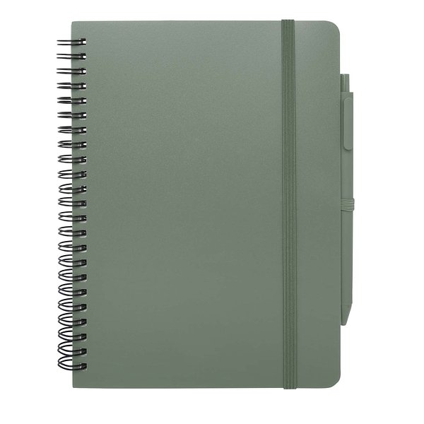 A5 Hardcover Notizbuch mit Kugelschreiber (schwarze Mine) - Utzatie