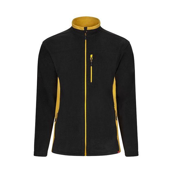 Zweifarbige Fleecejacke (220g/m²) aus Polyester (100%) Buoreni
