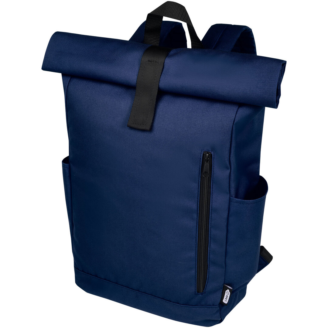 15,6" GRS RPET Roll-Top Rucksack 18 L - Maschtian