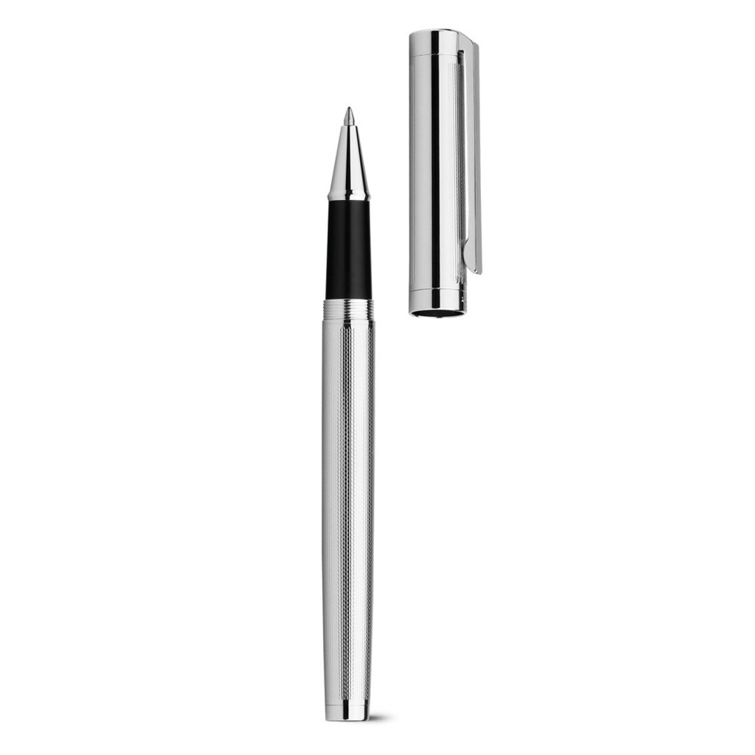 Schreibset mit Tintenroller und Kugelschreiber aus Metall Ferenga